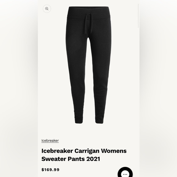 Icebreaker Merino Carrigan Women’s Sweater Pants - Picture 2 of 6